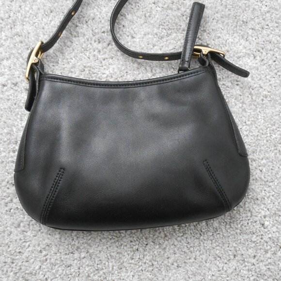 Vintage Coach Legacy Hobo Black Leather Small Shoulder Bag, Handbag. #9211, EUC - Picture 3 of 16